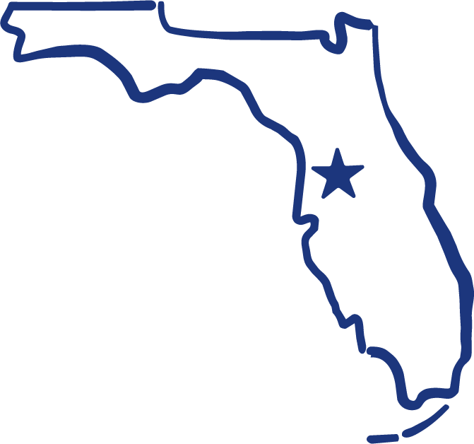 Florida service area graphic